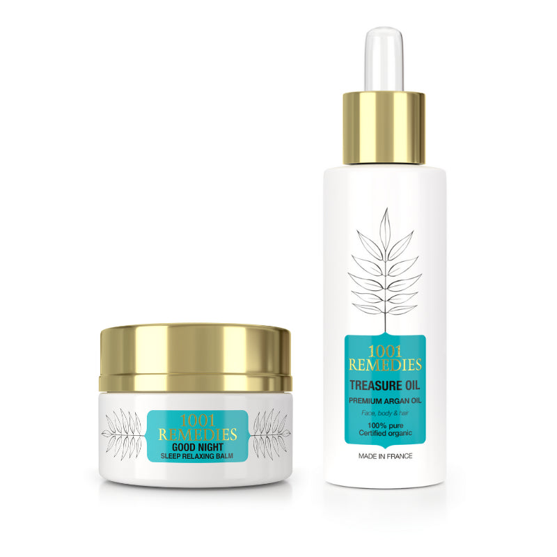 Bath Spa Gift Set | Argan Oil, Sleep Aid - 1001 Remedies
