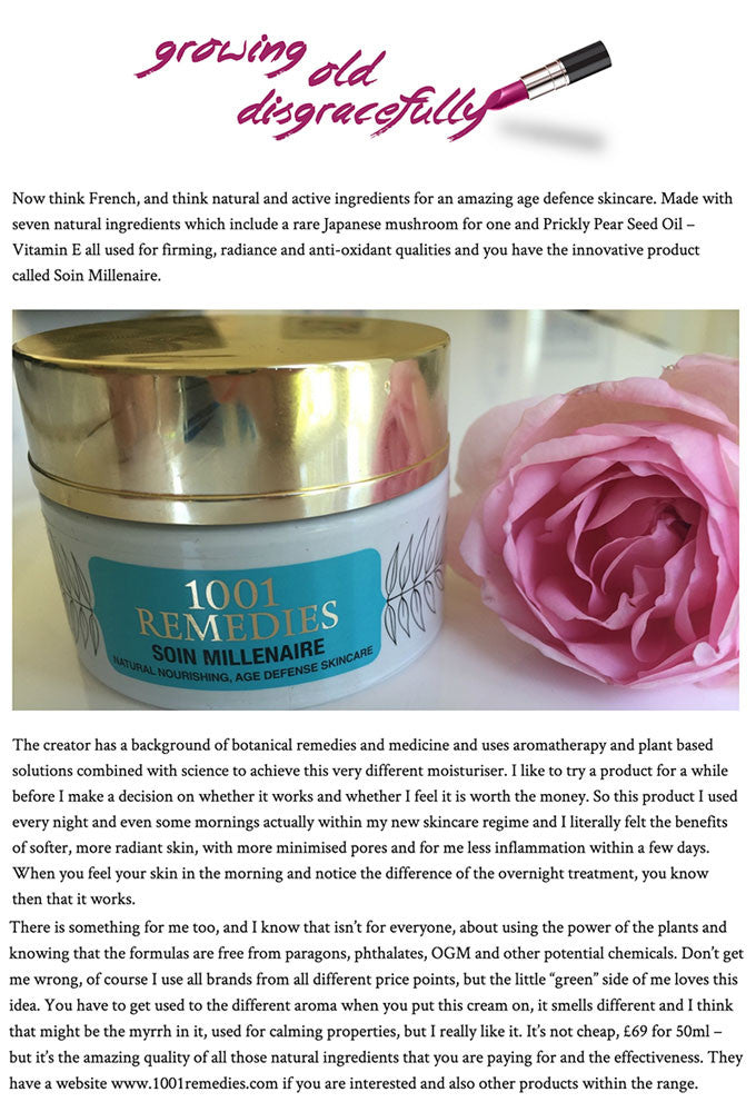 soin millionaire skincare review