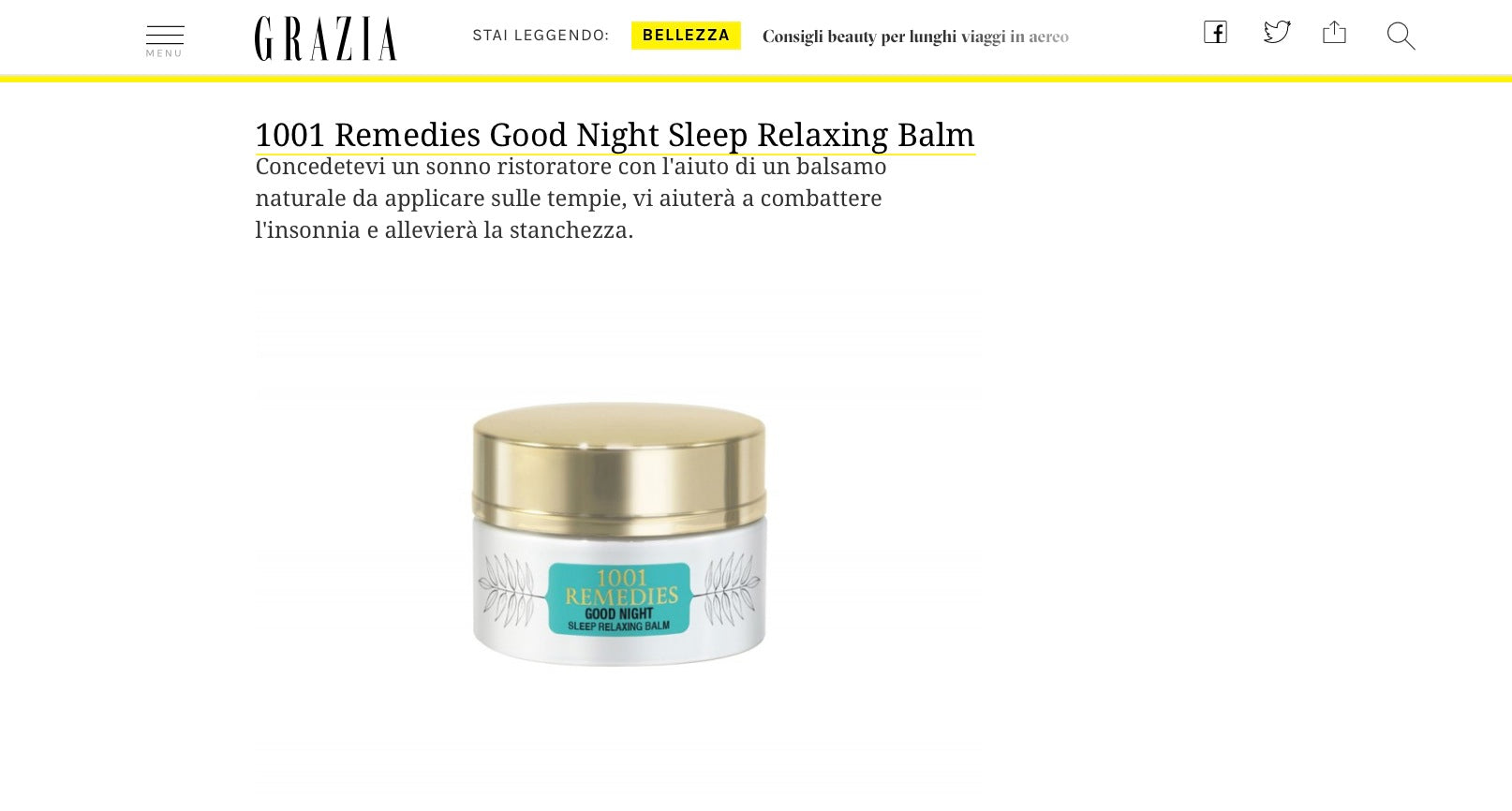 Sleep Aid Balm | All natural & Vegan - 1001 Remedies