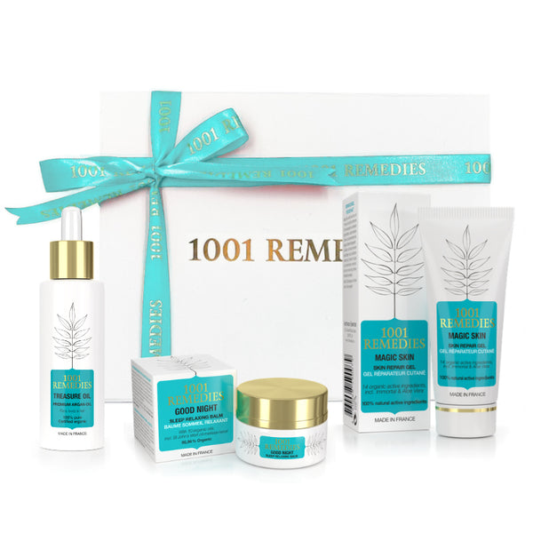 Mum Gift Set | Acne Treatment, Sleep Aid, Argan Oil - 1001 Remedies